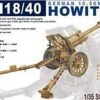eFH18/40 German 10.5cm Late Version Howitzer Gun 1/35 AFV Club