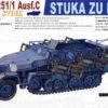 SdKfz 251/1 Ausf C StukaZuFuss Heavy Rocket Carrier 1/35 AFV Club
