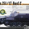 SdKfz 251/17 Ausf C Command Halftrack 1/35 AFV Club