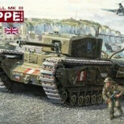 British Churchill Mk III Dieppe Tank 1/35 AFV Club