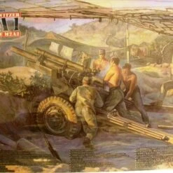 WWII Late Version 105MM Howitzer M2A1 & Carriage M2A2 1/35 AFV Club