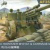 105mm Howitzer M101A1 Gun w/M2A2 Carriage 1/35 AFV Club