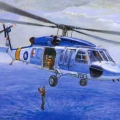 S-70C Blue Hawk Air Rescue Group (w/Resin) 1/35 AFV Club