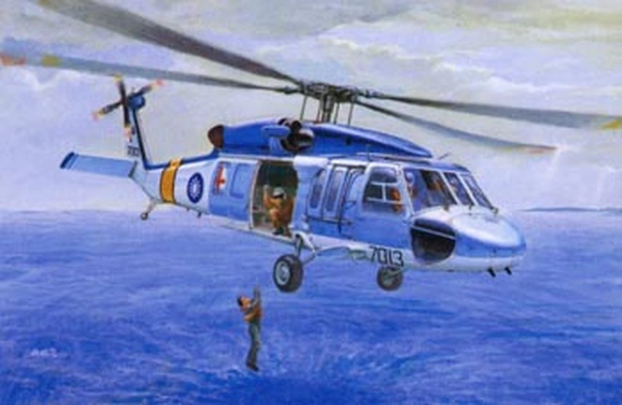 S-70C Blue Hawk Air Rescue Group (w/Resin) 1/35 AFV Club