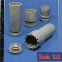 F/A-18C Hornet Exhaust Nozzles Opened Position (for ACD) 1/32 Aires