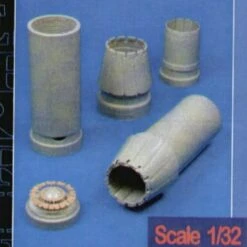 F/A-18C Hornet Exhaust Nozzles Closed Position (for ACD) 1/32 Aires