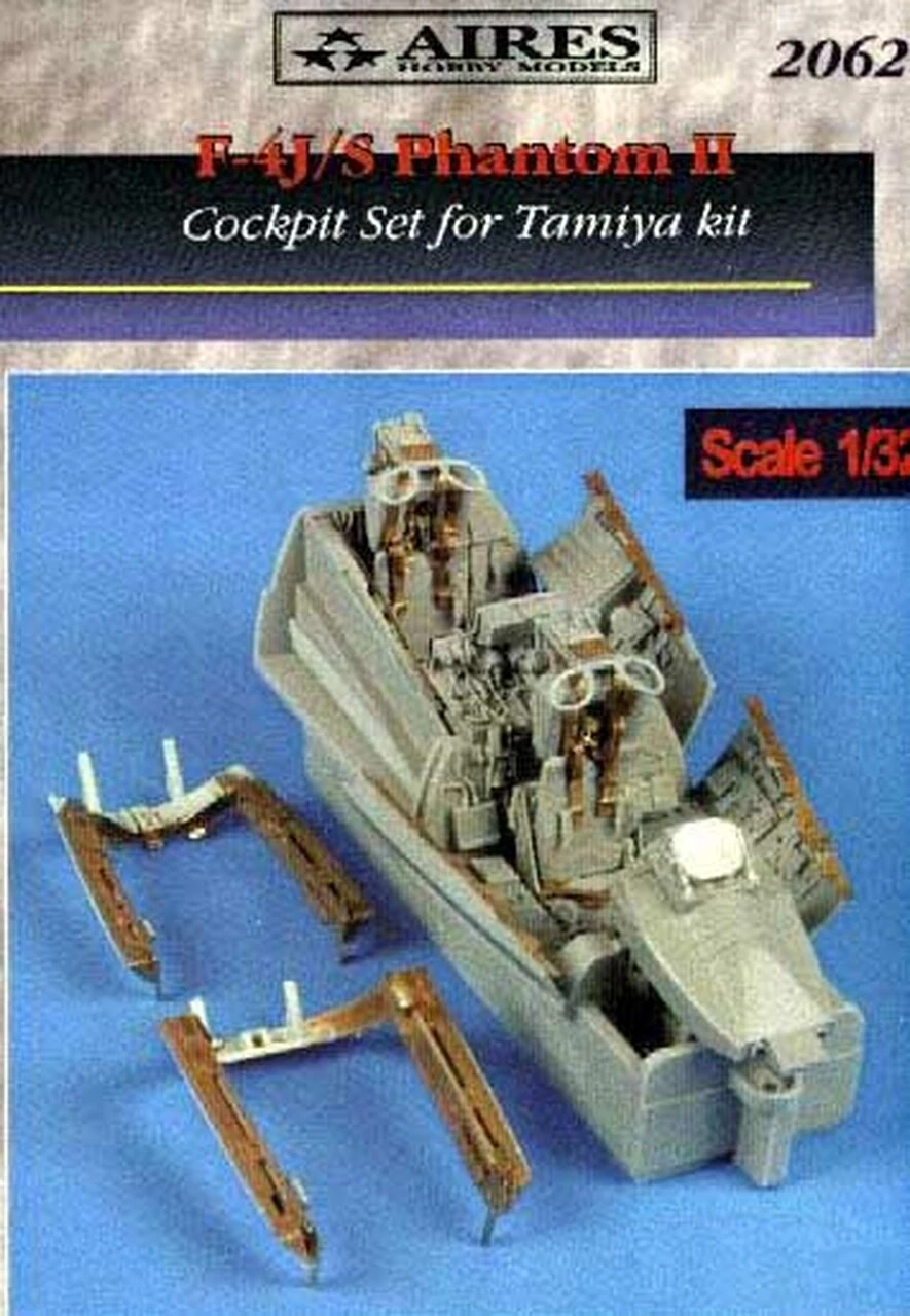 F-4J/S Phantom II Cockpit Set (For TAM) 1/32 Aires