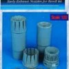 EF-2000A Typhoon Early Exhaust Nozzles (For RVL) 1/32 Aires