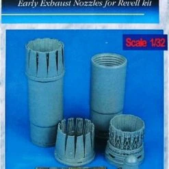 EF-2000A Typhoon Early Exhaust Nozzles (For RVL) 1/32 Aires