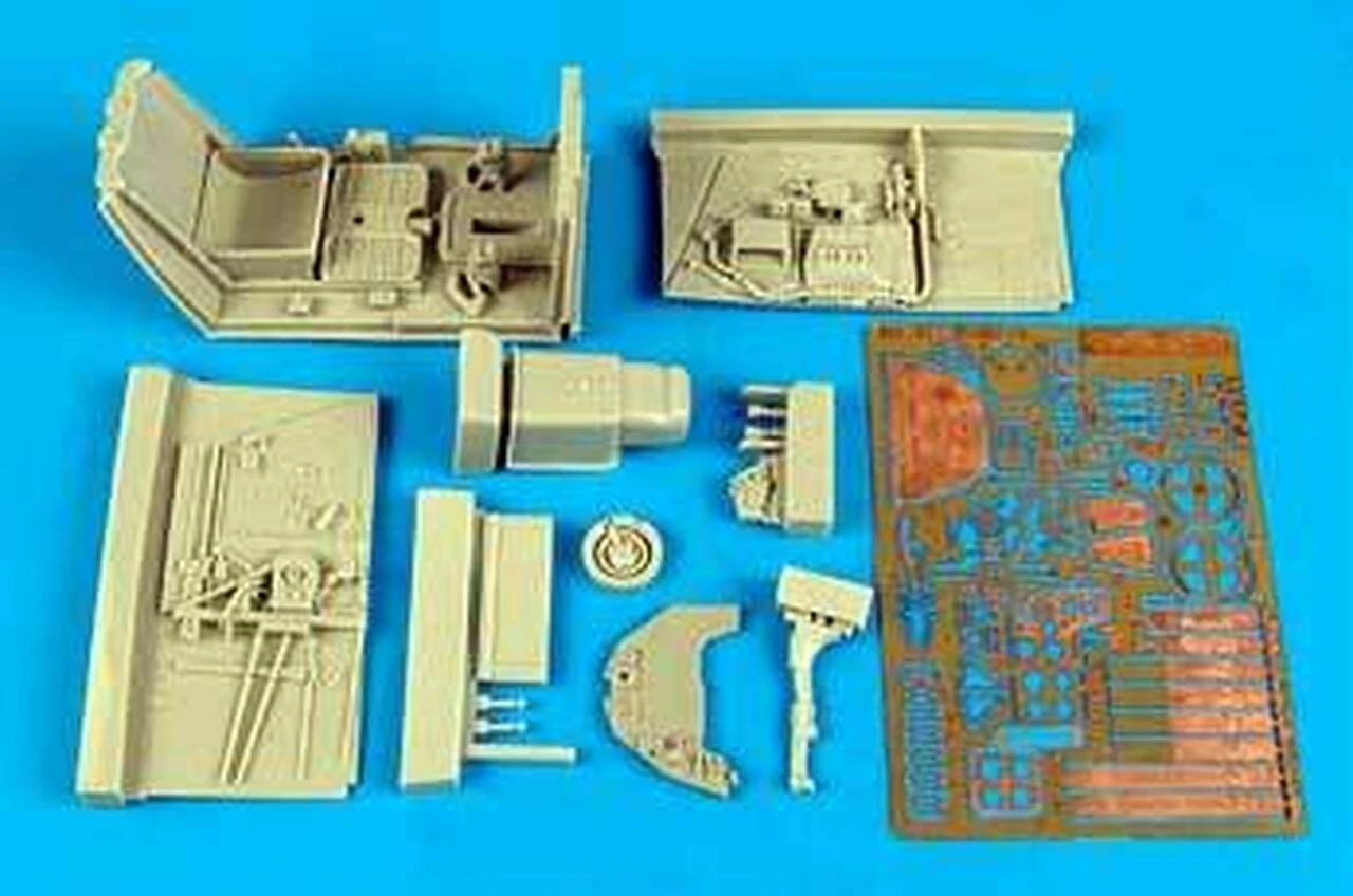 Messerschmitt Bf-109F2/4 Cockpit Set (For HSG) 1/32 Aires