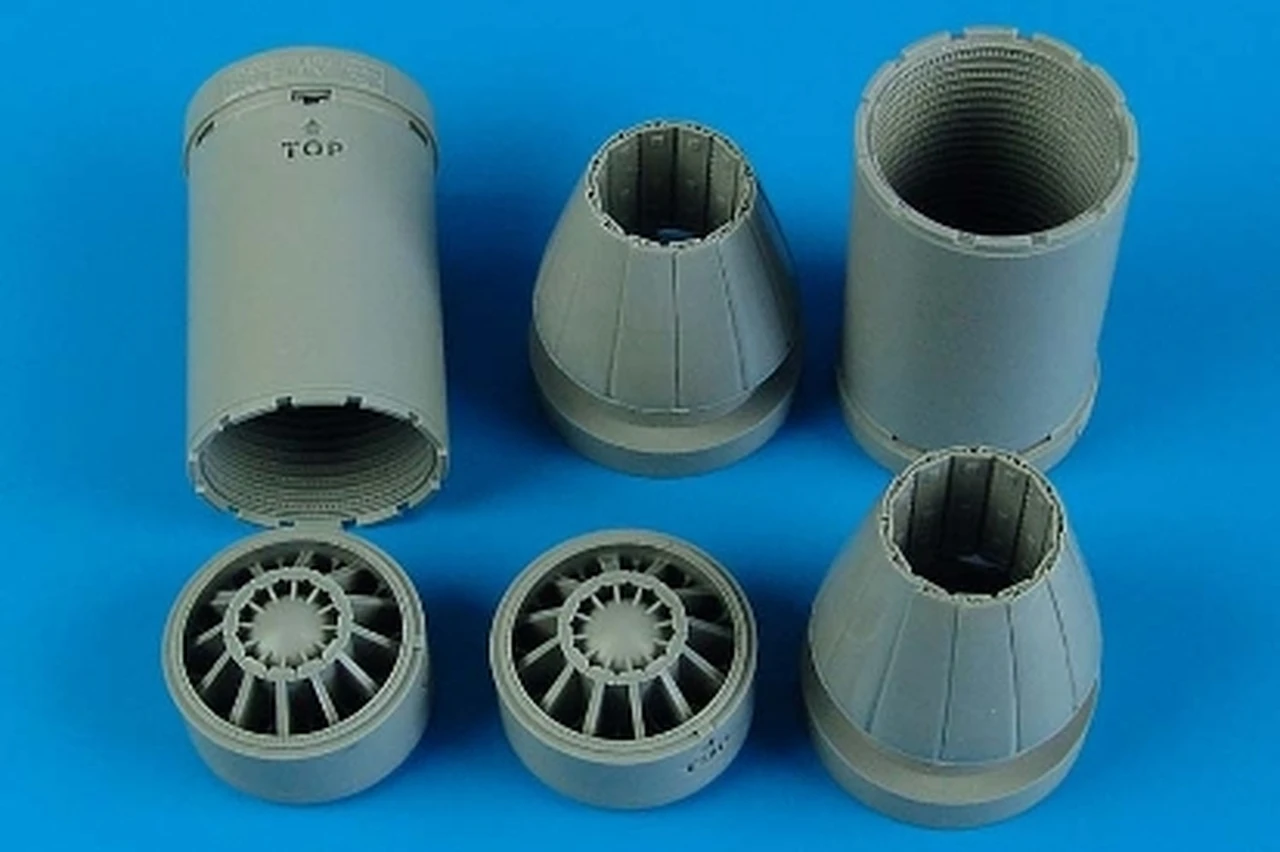F/A18E/F Exhaust Nozzles Closed For TSM (Resin) 1/32 Aires