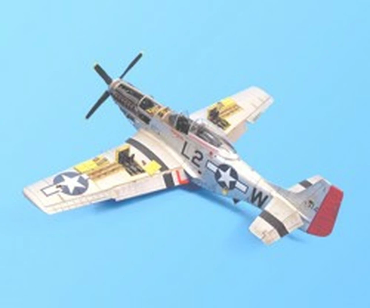 P-51D Mustang Detail Set w/Packard-Merlin V1650 Engine 1/48 Aires