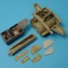 Messerschmitt Me-262A Wheel Bay & Cockpit Set (For TAM) 1/48 Aires