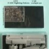 F-16D Fighting Falcon Cockpit Set (for Has) 1/48 Aires