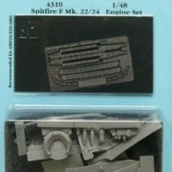 Spitfire F Mk 22/24 Engine Set (For ARX & EDU) 1/48 Aires