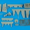 Heinkel He-162A Cockpit Set & Wheel Bay (For TAM) 1/48 Aires