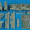 F-16B MLU Fighting Cockpit Set (For HSG) 1/48 Aires