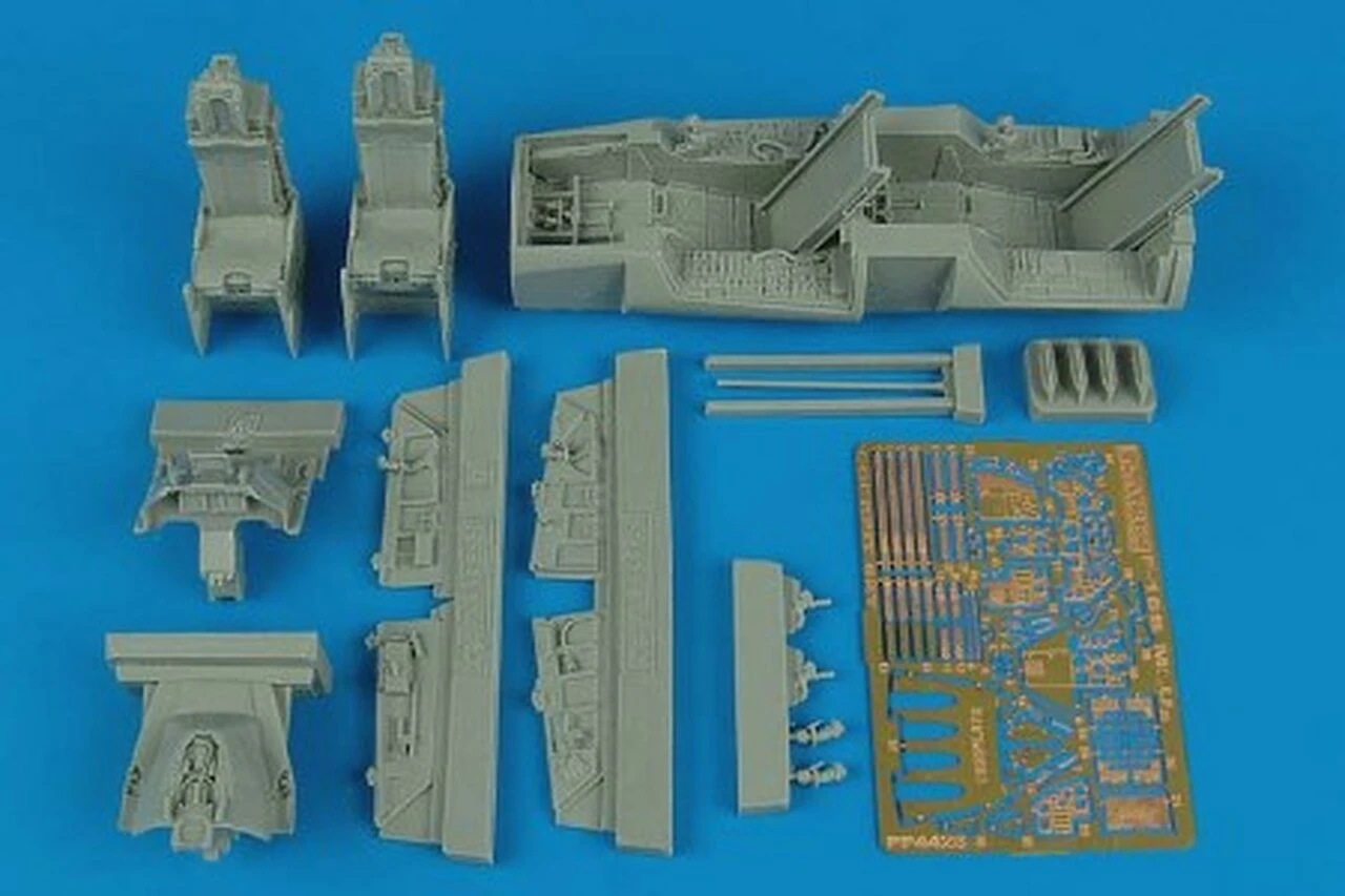 F-16B MLU Fighting Cockpit Set (For HSG) 1/48 Aires