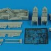 F-16D Block 30 Fighting Falcon Cockpit Set (For HSG) 1/48 Aires