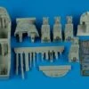 EA-6B Prowler ICAP 2 Late Cockpit Set (For KIN) 1/48 Aires