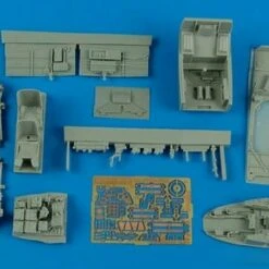 Me410B2/U4 Cockpit Set for MGK 1/48 Aires