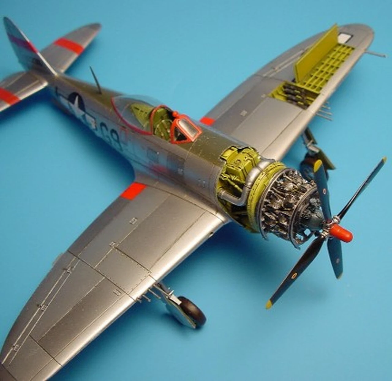 P-47D Thunderbolt Detail Set (for ACD) 1/72 Aires