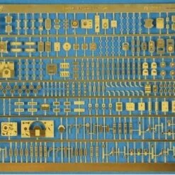 WWII Cockpit Details (PhotoEtch) 1/24 Airscale Model Aircraft Enhancements