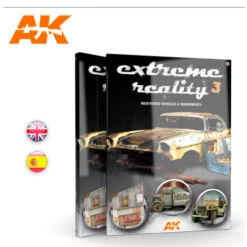 Extreme Reality 3: Weathered Vehicles & Environments Book AK Interactive