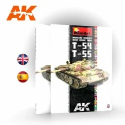 T54/T55 Modeling World's Most Iconic Tank Book (Semi-Hardback) AK Interactive