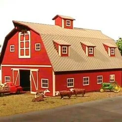 Country Barn HO American Model Builders