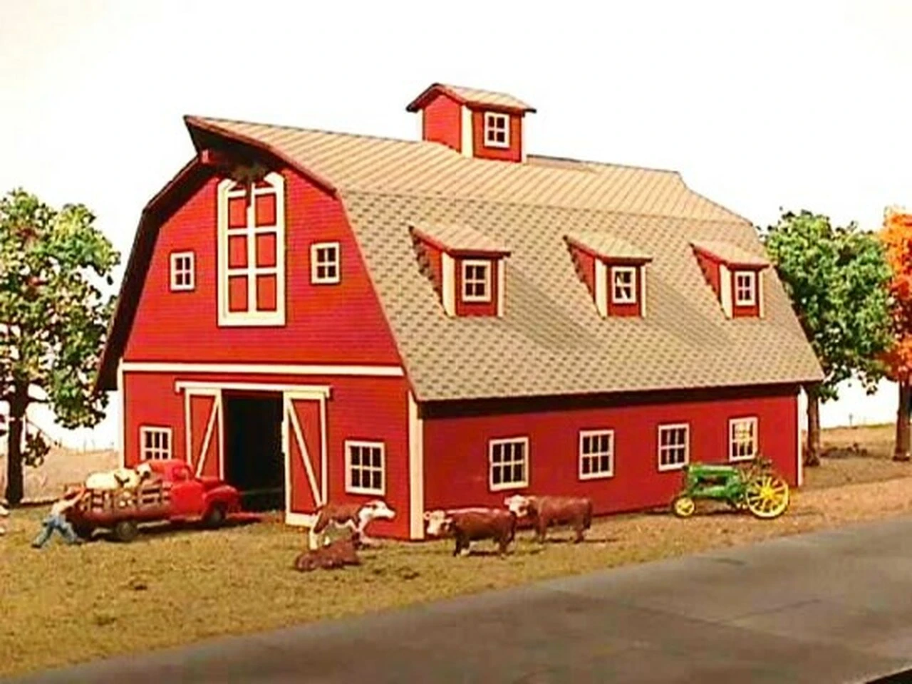 Country Barn HO American Model Builders