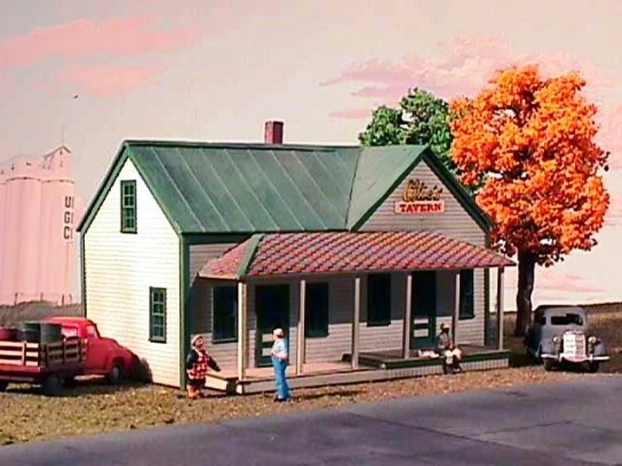 Corydon General Store & Post Office HO American Model Builders