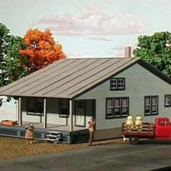 Mrs. Williams House HO American Model Builders