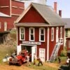 Hillview Volunteer Fire Department Fire House HO American Model Builders