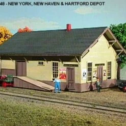 New Haven Passenger Depot Building HO American Model Builders