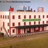 A.C. Brown Manufacturing Co. 3Story Factory N American Model Builders