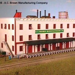 A.C. Brown Manufacturing Co. 3Story Factory N American Model Builders