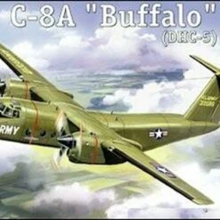 C-8 Buffalo (DHC5) USAF Transport Aircraft 1/144 A-Models