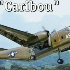 C-7B 'Caribou' US Amy Cargo Aircraft 1/144 A-Model