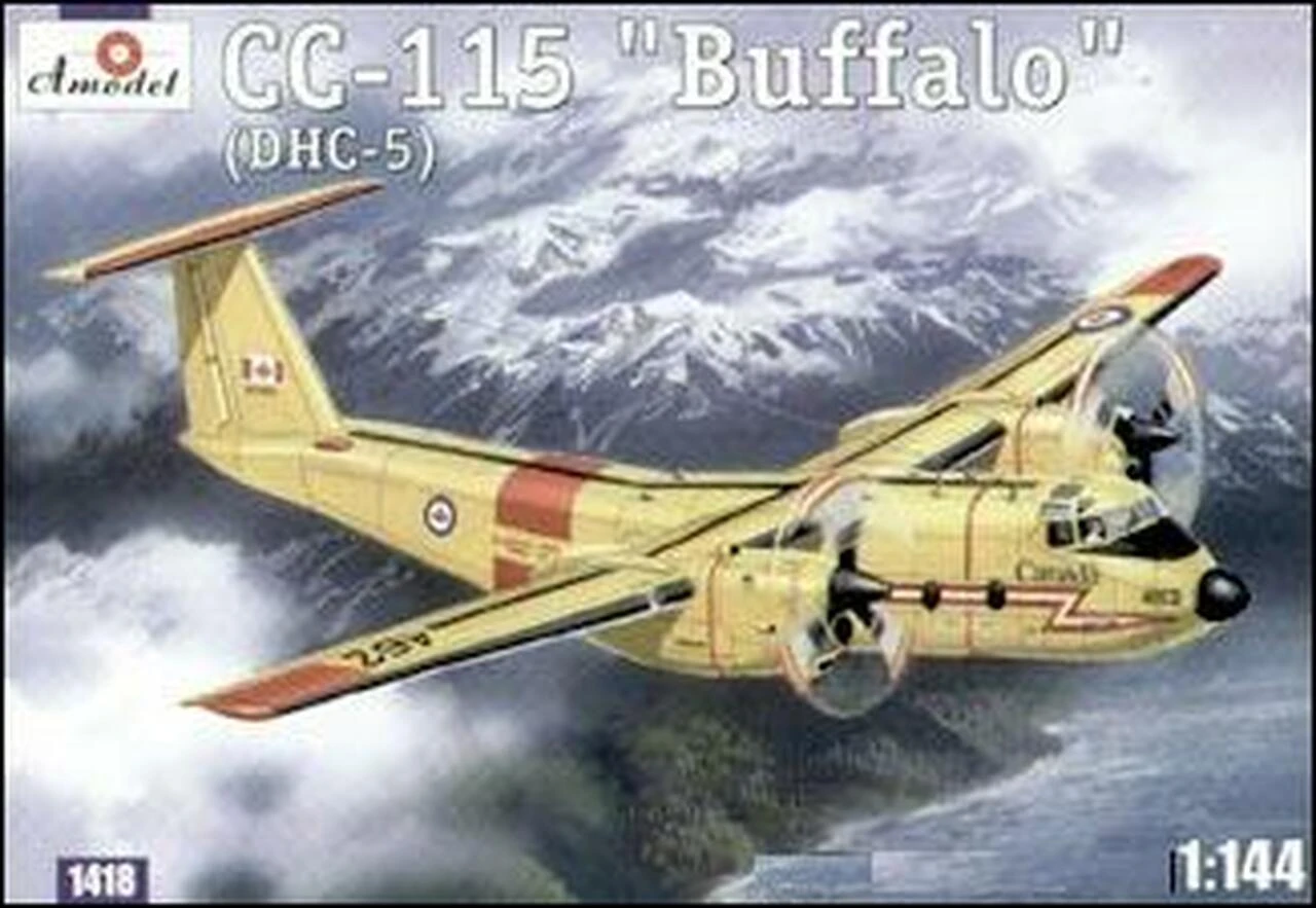 C-115 Buffalo (DHC5) Canadian AF Transport Aircraft 1/144 A-Models