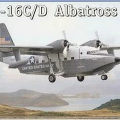 HU-16C/D Albatross US Navy Amphibian Aircraft 1/144 A-Model