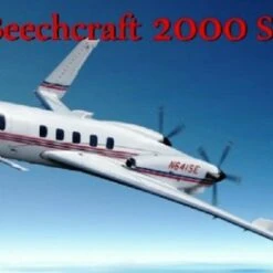 Beechcraft 2000 Starship 'N641SE' Twin-Engined Business Aircraft 1/72 A-Model