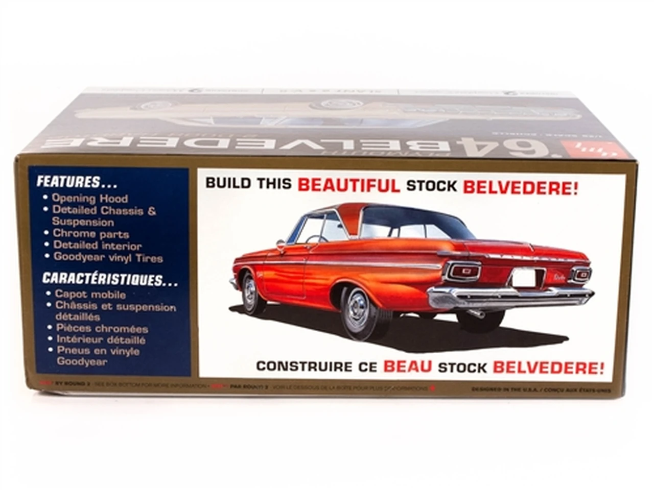 1964 Plymouth Belvedere 2-Door Hardtop 1/25 AMT Models - Image 3