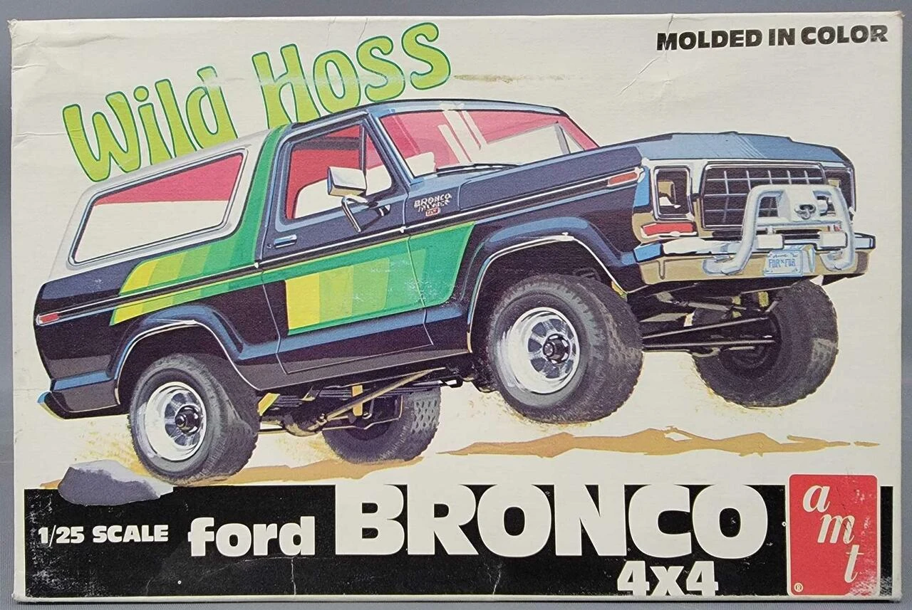 **PREORDER** Wild Hoss 1978 Ford Bronco Truck 1/25 AMT Models (ETA: JUNE 2022)
