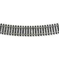 Code 100 Nickel Silver 18" Radius Snap Track (100) HO Scale Atlas Trains