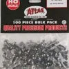 Metal Wheels for Cabooses 33" (100 Axles/Bag) HO Scale Atlas Trains
