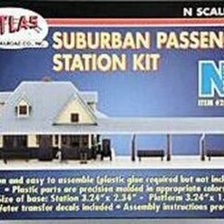 Passenger Station Kit N Scale Atlas Trains