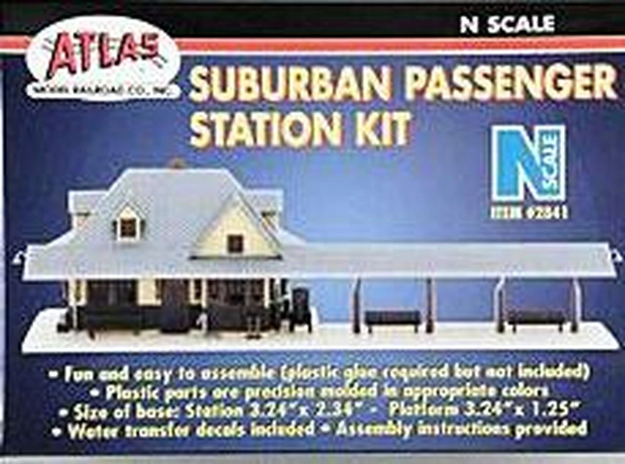 Passenger Station Kit N Scale Atlas Trains