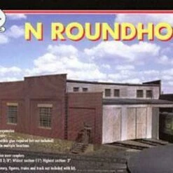 Roundhouse 3-Stall Kit N Scale Atlas Trains