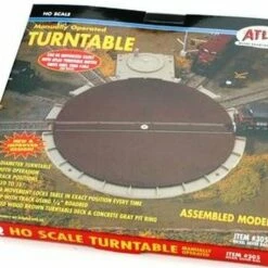 Turntable Nickel Silver HO Scale Atlas Trains